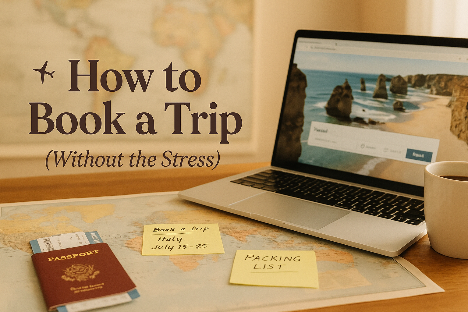 How to Book a Trip