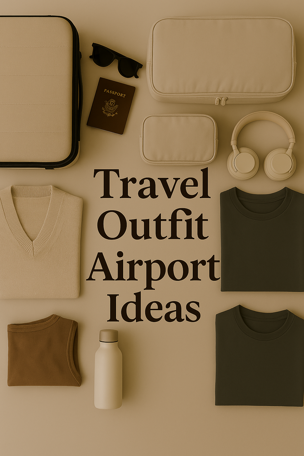 Travel outfit airport