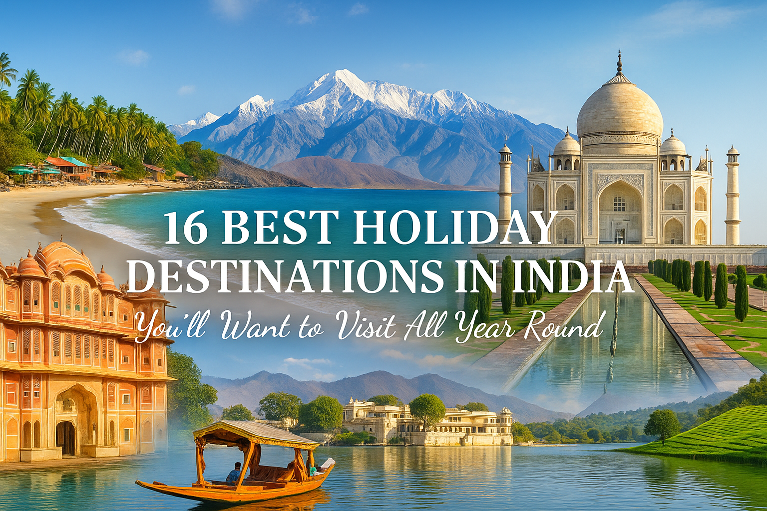 holiday destinations in india