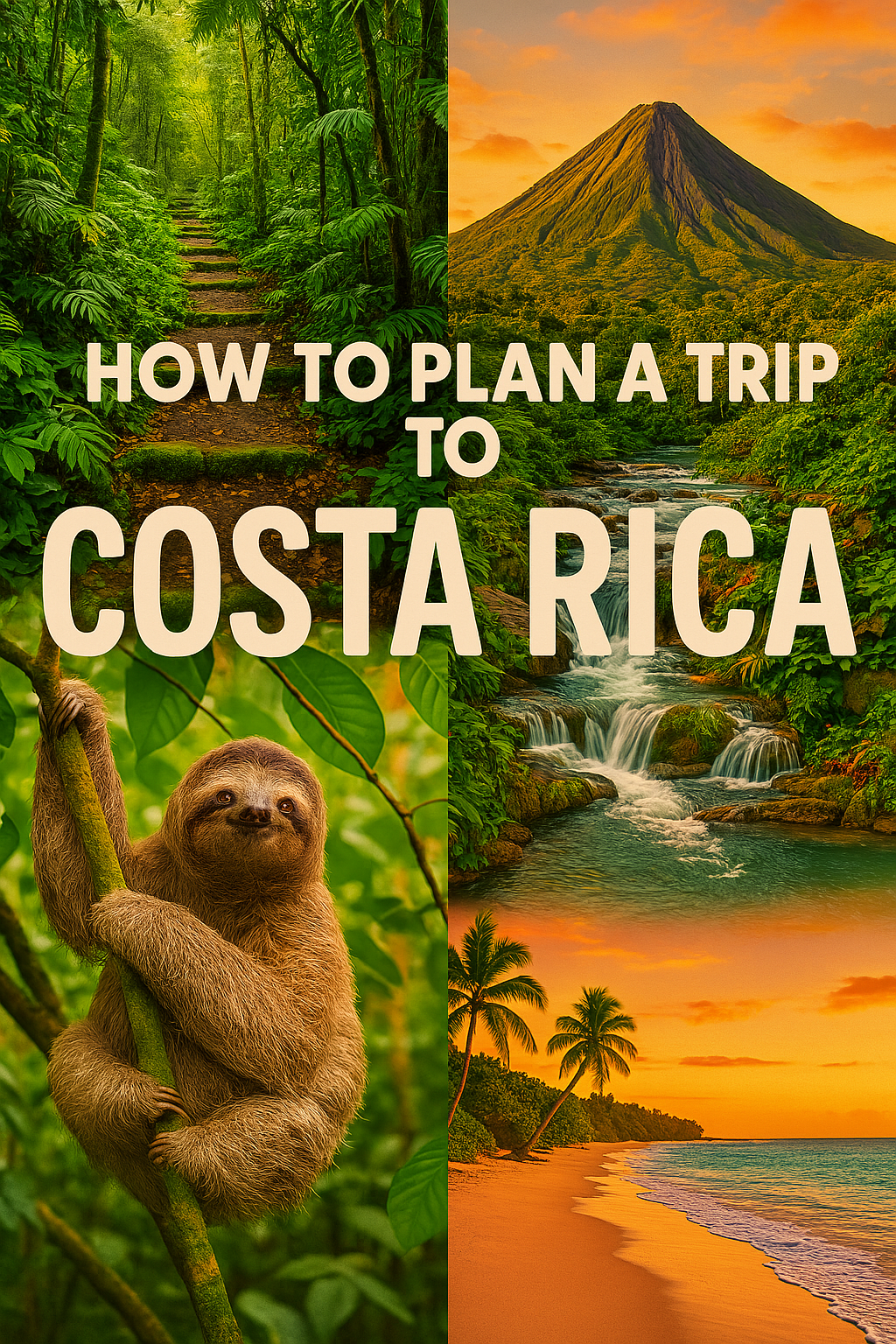 how to plan a trip to costa rica