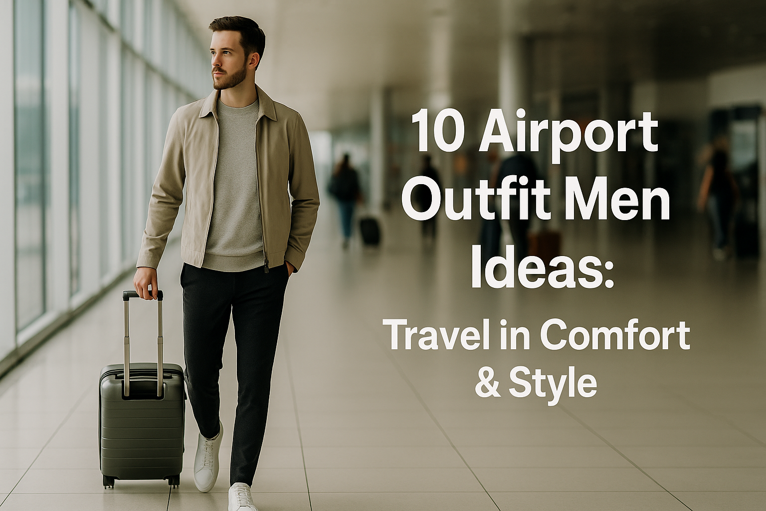 10 Airport Outfit Men Ideas: Travel in Comfort & Style